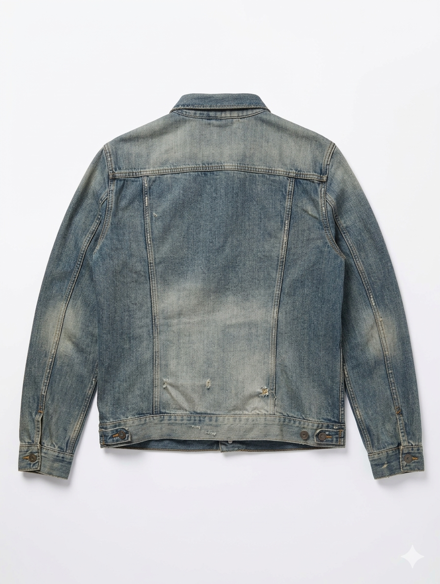 ALL-SAINTS NY STORIED DENIM JACKET